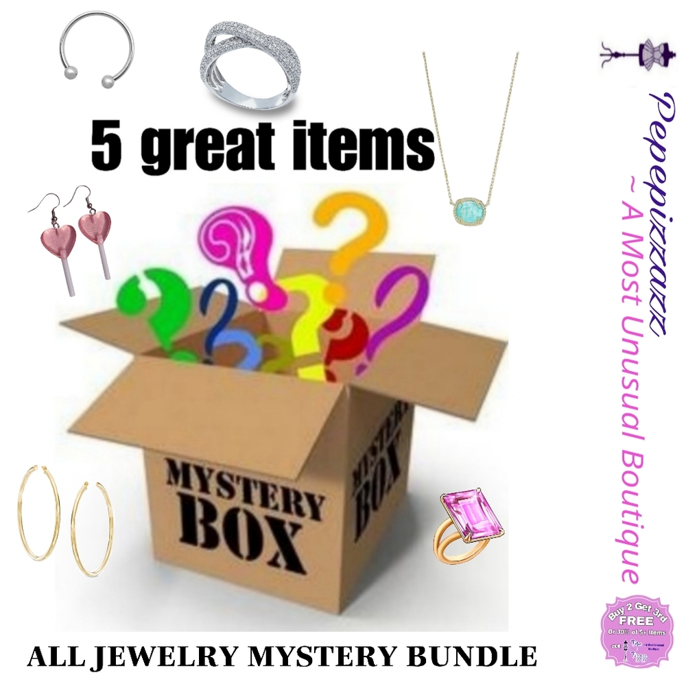 NWT 5 BRAND NEW JEWELRY & ACCESSORIES ITEMS! FOR YOU OR FOR RESALE.